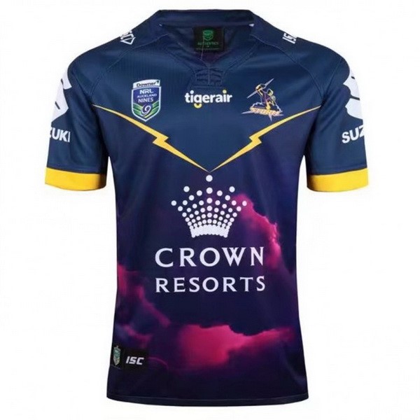 Tailandia Camiseta Melbourne Storm 2017 2018 Azul